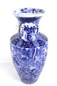 A large 20th century Chinese style vase.