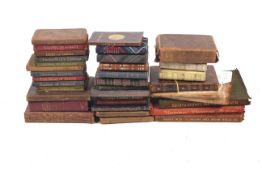 A collection of 33 miniature books. To include poetical works Thomas Grey, etc.