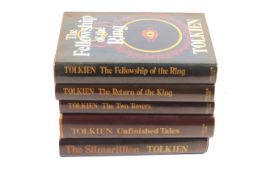 J R R Tolkien - set of Lord of th Rings.