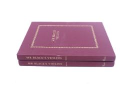 Two copies of the standard edition of Andrew Hooker - Mr. Black's Violins.