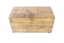 A vintage camphor wood trunk.