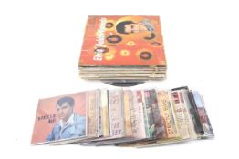 Rock 'N' Roll Vinyl - Collection of assorted vintage mostly Elvis Presley records.