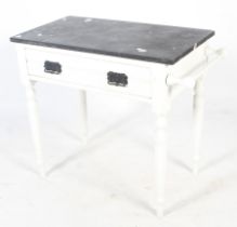 A 20th century marble top washstand.