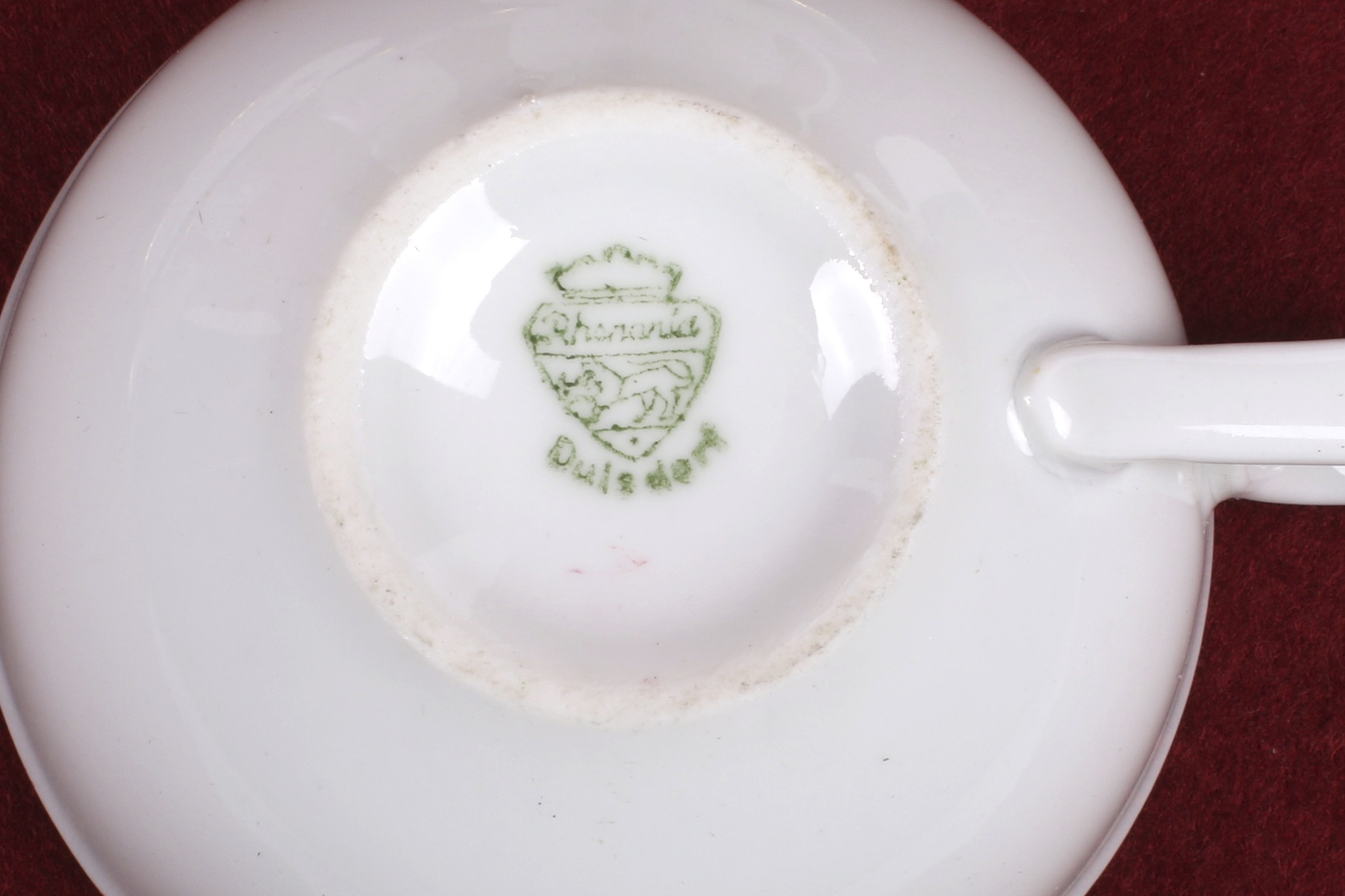 A 20th century Rhenania Duisdorf West German child's china tea set. - Image 2 of 4
