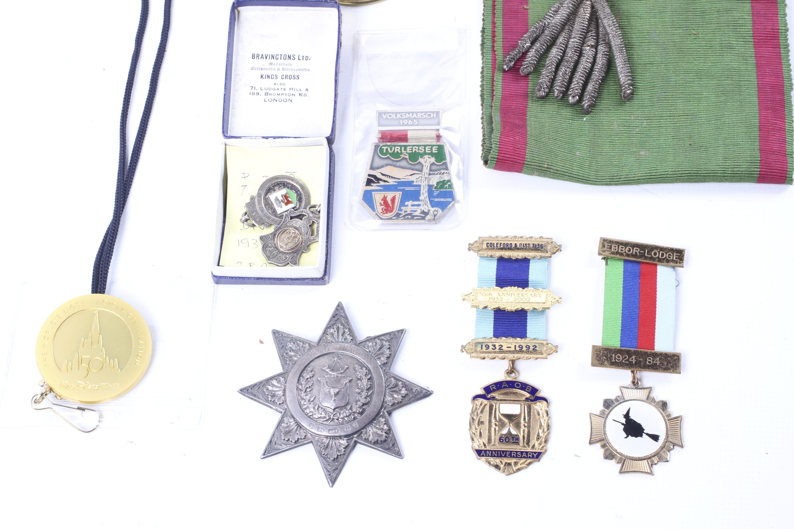 A selection of British and world militaria and civilian regalia. - Image 3 of 3