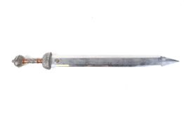 A reproduction Roman Gladius sword.