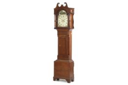 John Roberts, Bath (1787) 18th century mahogany longcase clock. With 8 day movement.
