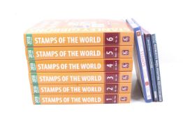 A collection of stamp related books.