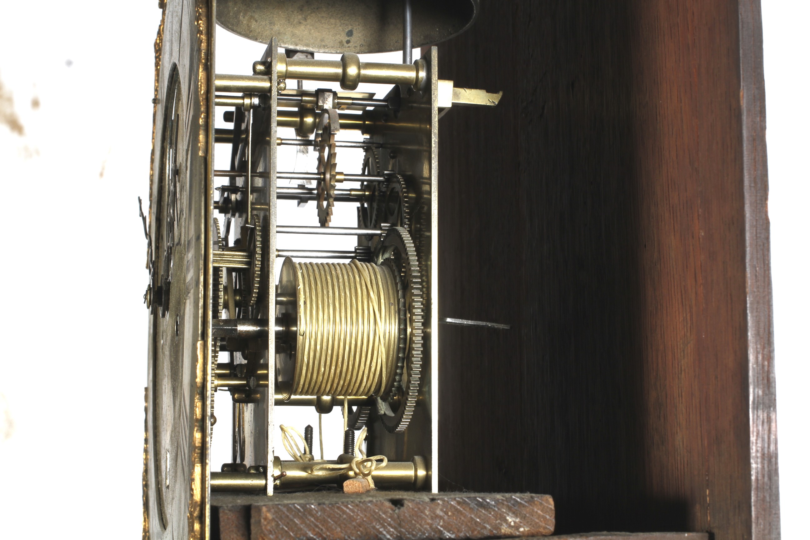 Budgen of Croydon (1737) longcase clock. With an 8 day movement striking to a bell. - Image 3 of 4