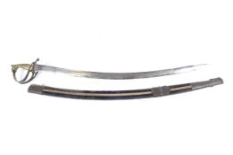A Sikh ceremonial sword.