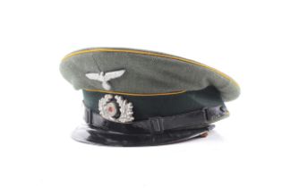 A German WWII officers cap.