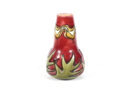 An early 20th century Minton Secessionist pottery bud vase.