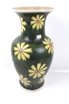 A large contemporary vase.