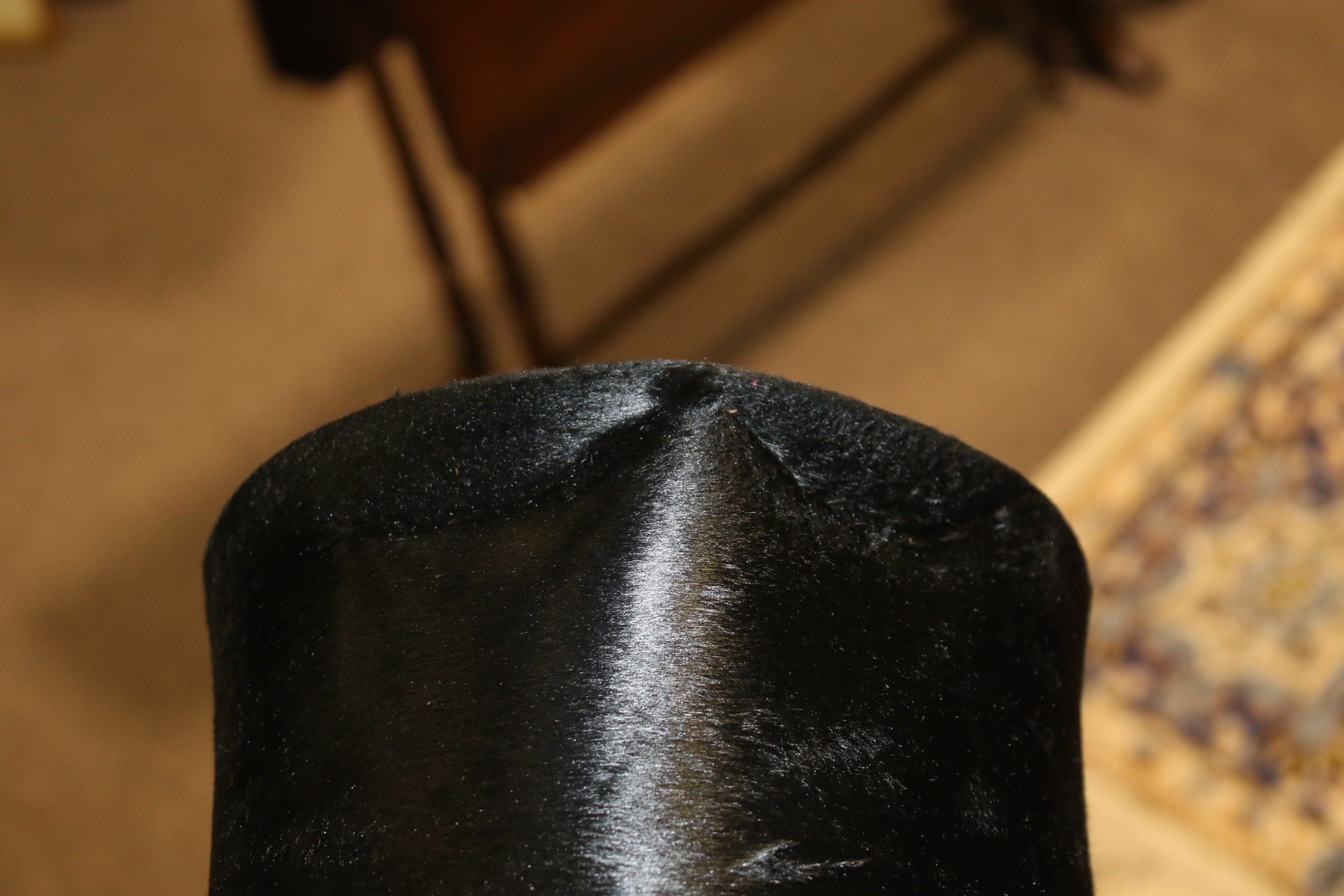 Two brushed silk top hats by Herbert Johnson of London, in a Scotts Ltd hat box. - Image 8 of 18