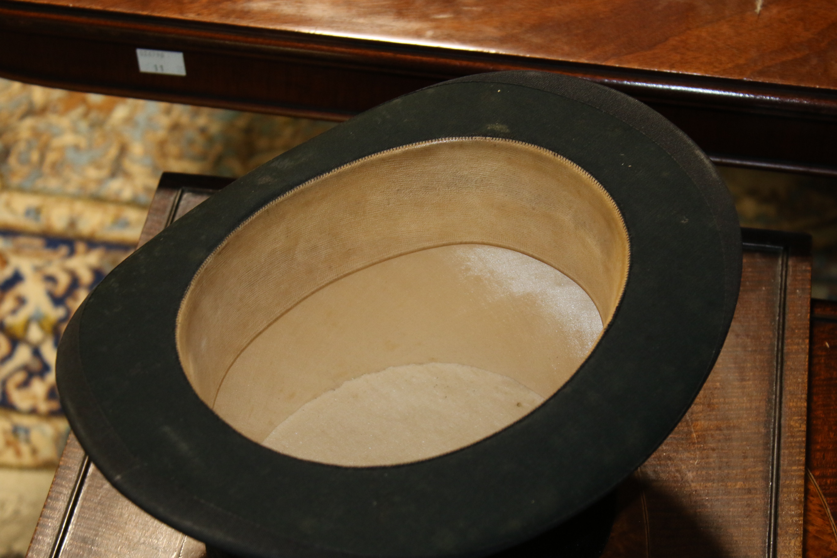 Two brushed silk top hats by Herbert Johnson of London, in a Scotts Ltd hat box. - Image 17 of 18