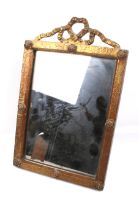 A Victorian strut table mirror.