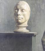Ruth Moy (Armitage), early 20th century, oil on canvas, 'Plaster Cast circa 1920-25'.