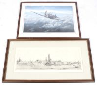 Two 20th century signed limited edition prints.