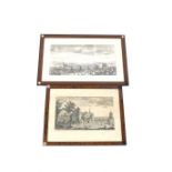 Four Scandinavian 18th and 19th century engravings.