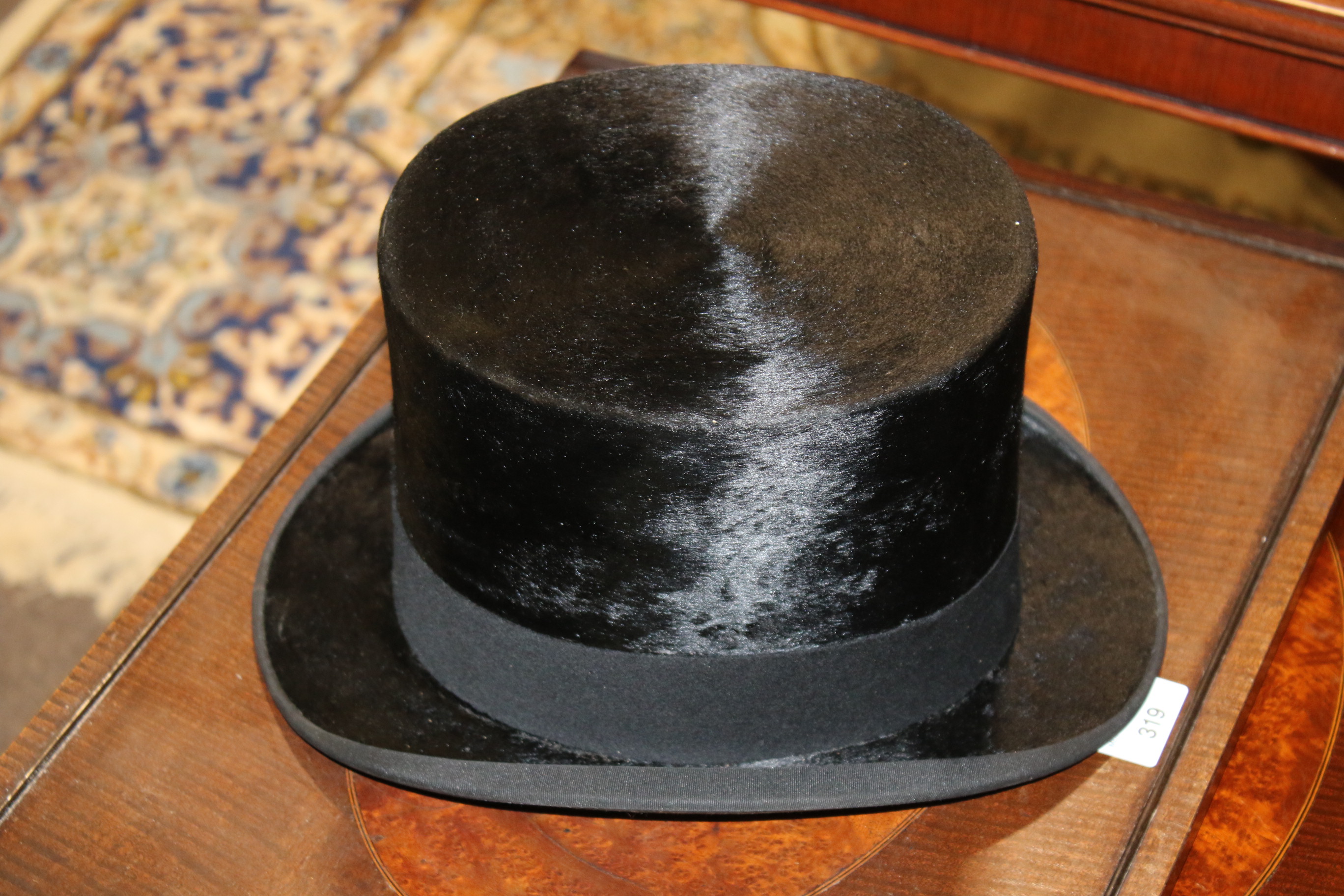 Two brushed silk top hats by Herbert Johnson of London, in a Scotts Ltd hat box. - Image 13 of 18
