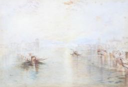 A 19th century follower of Joseph Mallord William Turner (1775-1851), watercolour, 'St.