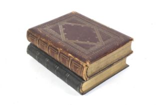 Two Victorian photograph albums.