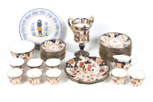 A large 20th century Crown Derby tea service.