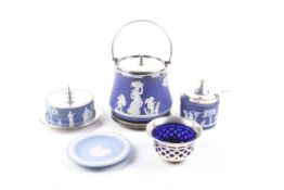 A collection of 20th century Wedgwood Jasperware.