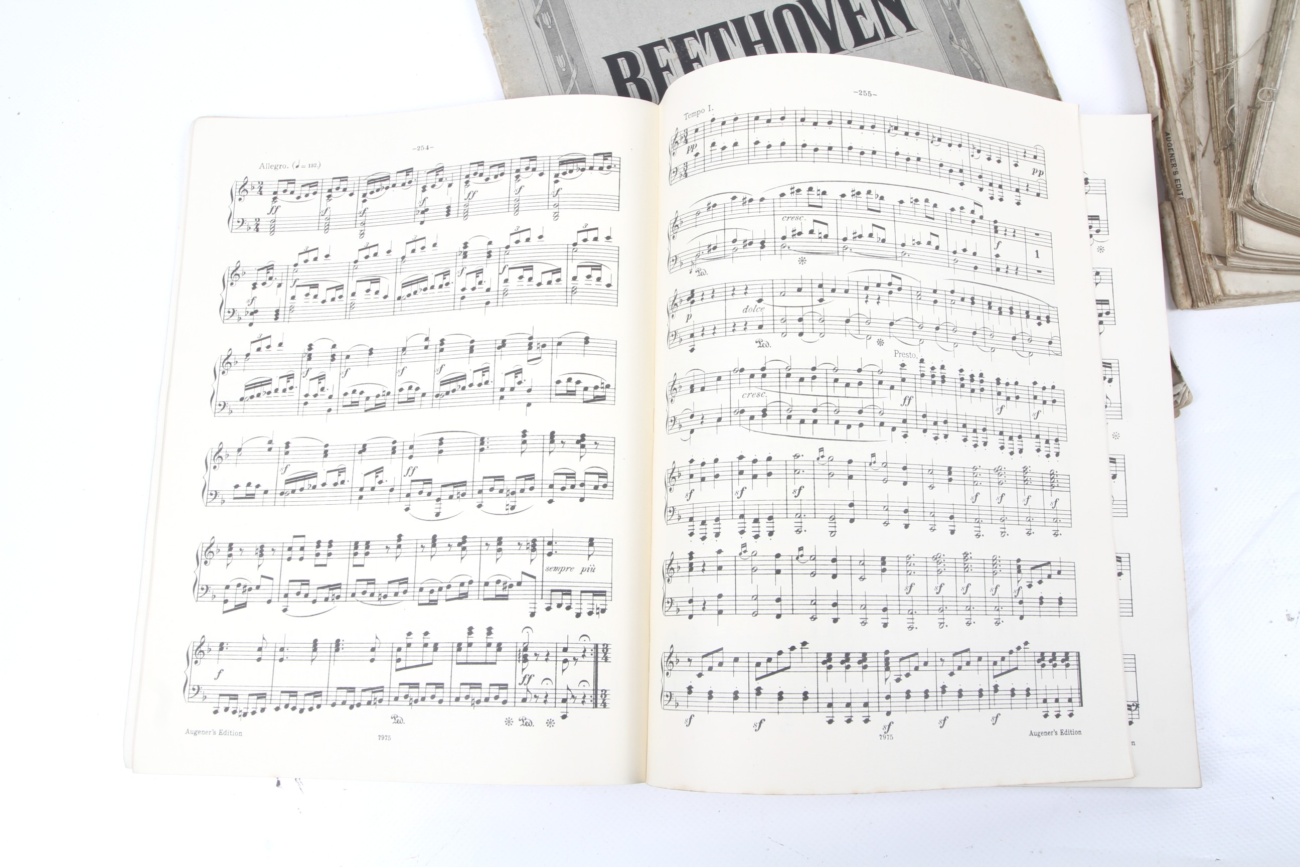 A collection of Victorian and later sheet music. Including Beethoven Symphonies Book II. No. - Image 2 of 2