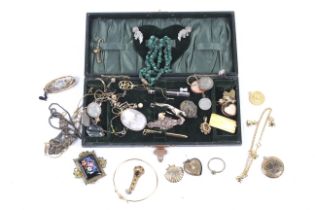 A collection of Victorian and later jewellery.