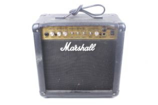 Marshall MG Series 15DFX guitar practice amp.