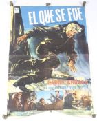 An original Argentinean 1957 Rank 'El Que Se Fue' (The one that got away) film movie poster.