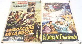 Two original Argentinean promotional film movie posters.