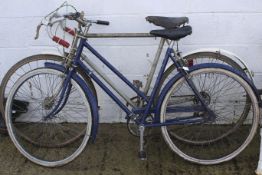 Two vintage push bikes. Including a ladies Wayfarer and a gents Dawes racing bike.