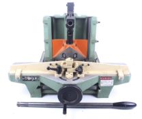 An Orteguil wind-out mitre cutter guillotine. Model 78-OR-100.