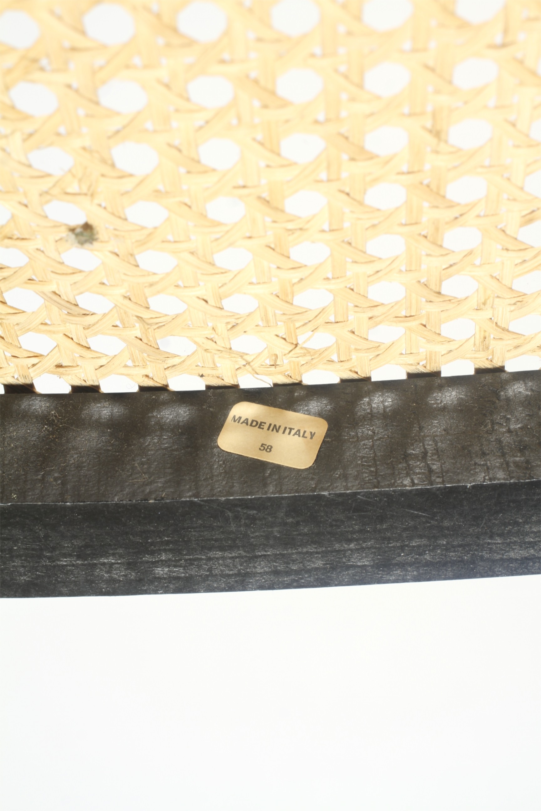 Six 'Cesca' style rattan chair seat replacement bases. Stamped or labelled 'Made in Italy'. 46. - Image 5 of 5
