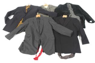 A collection of assorted vintage gents bespoke suits.