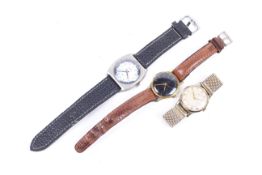 Three vintage gentleman's Seiko watches.