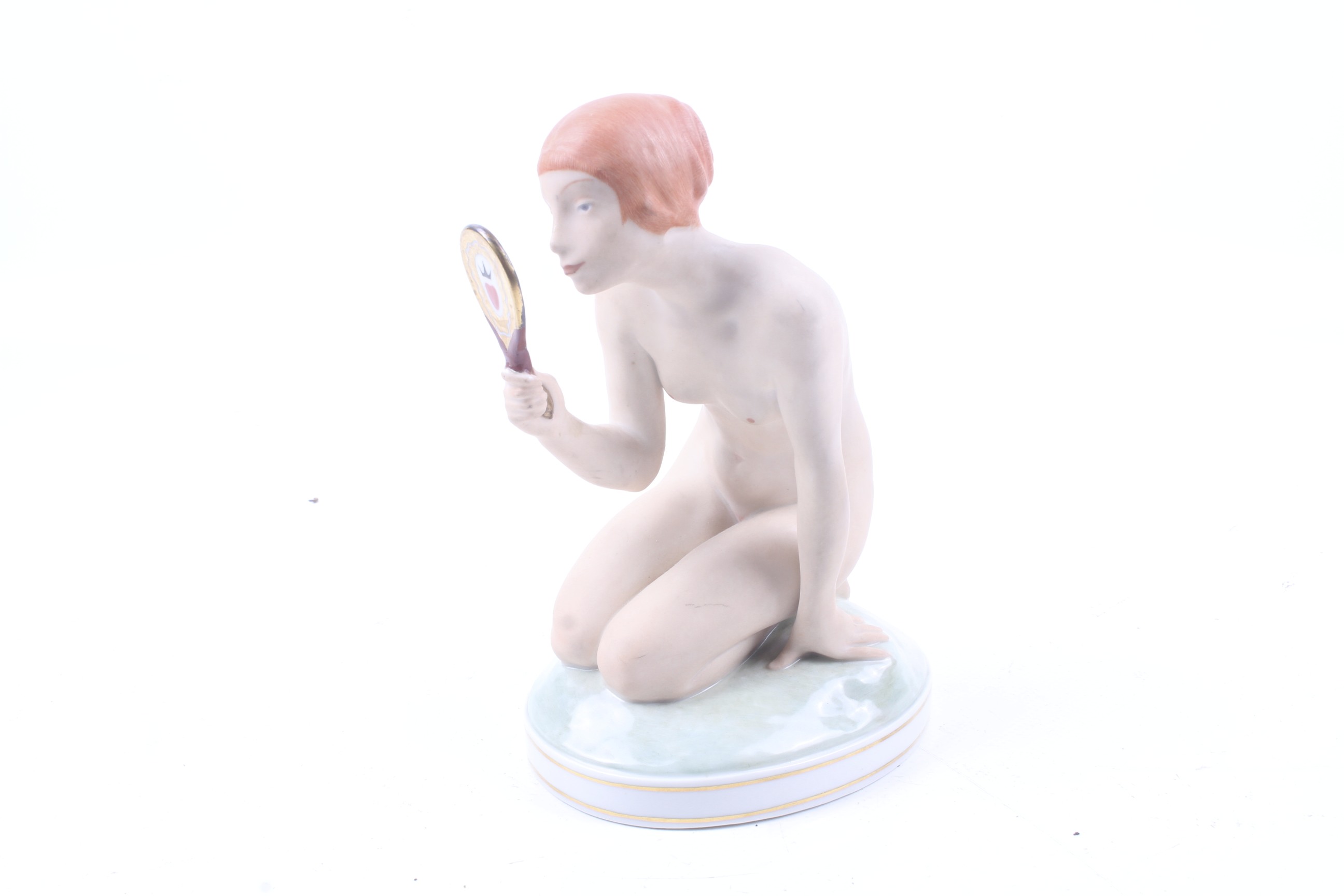 A Royal Copenhagen Gerhard Henning porcelain figure.