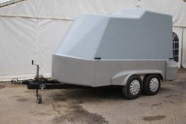 A Marco custom car transport trailer.