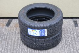 A pair of CT7000 trailer tyres.
