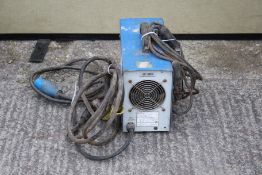 A Tecarc 20amp welder. In blue complete with lance.