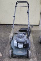 Hayter Mofit 48 petrol lawnmower Honda engine. With grass collector.