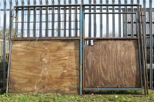 A pair of stable gates.