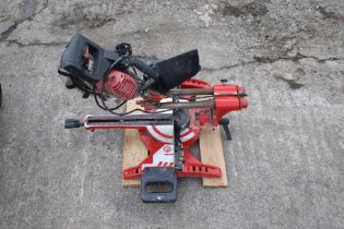 An Einhell mitre saw. Model: UK-19-2521, 210x30x2.8mm, 240v.