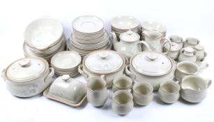 An extensive Denby stoneware pottery tea and dinner service.