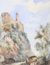 Attributed to William James Muller (exh. 1833-1845), watercolour.