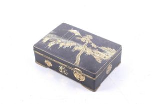 A Japanese komai cigarette box.