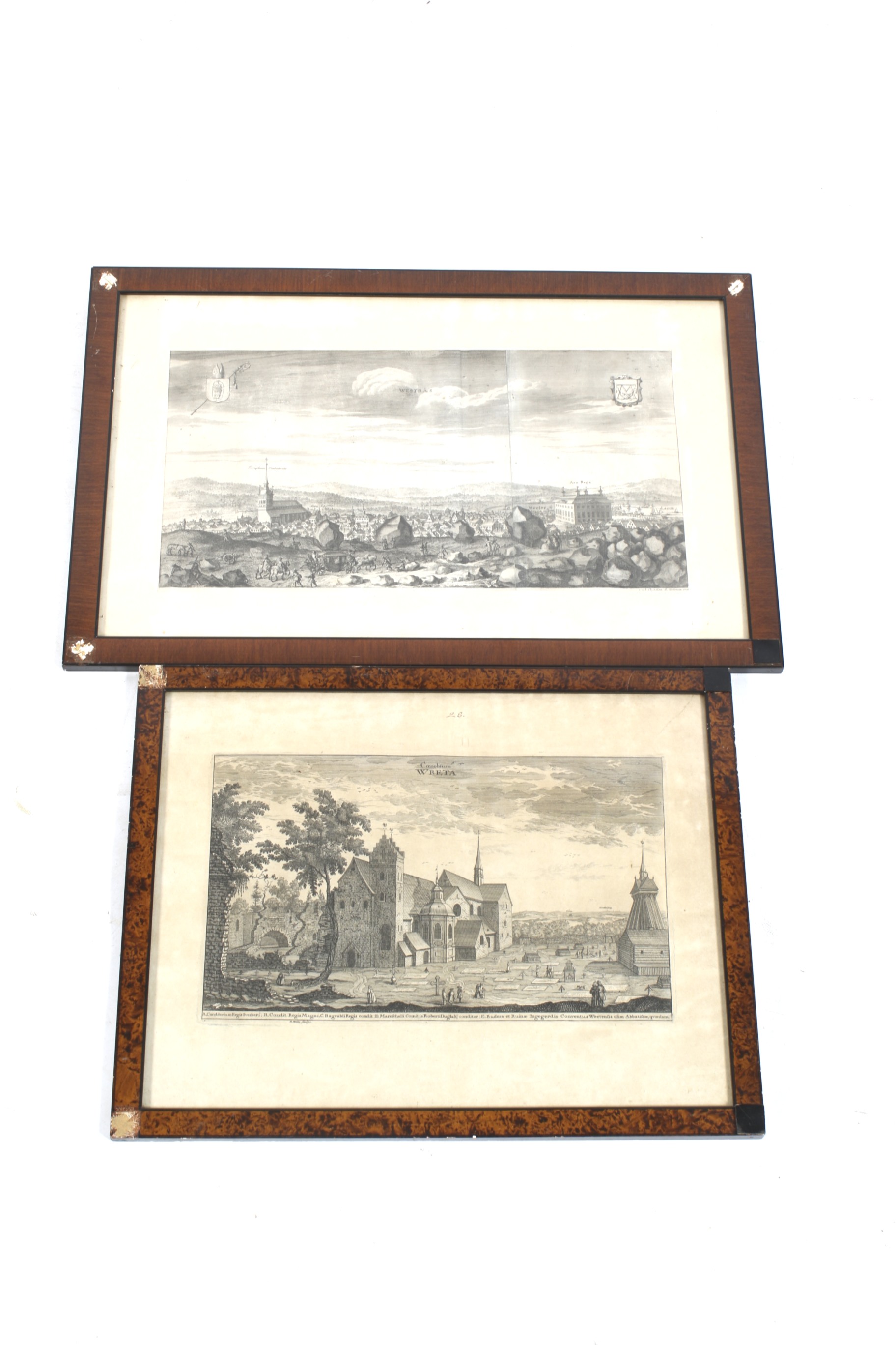 Four Scandinavian 18th and 19th century engravings. - Image 3 of 9