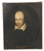 A Victorian portrait of a gentleman, possibly William Shakespeare.